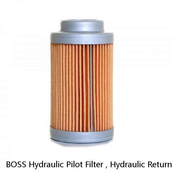 BOSS Hydraulic Pilot Filter , Hydraulic Return Filter Specially Designed USA HV Filter Paper Material