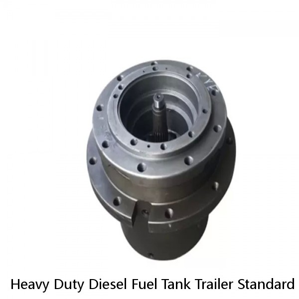 Heavy Duty Diesel Fuel Tank Trailer Standard Size High Performance White Color