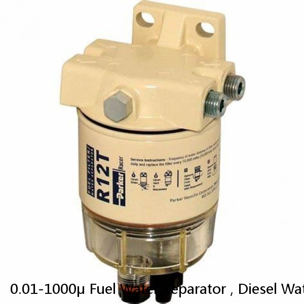 0.01-1000μ Fuel Water Separator , Diesel Water Filter Separator 4642641 ZAX200-3 HD820-5 SH210A3 #1 small image
