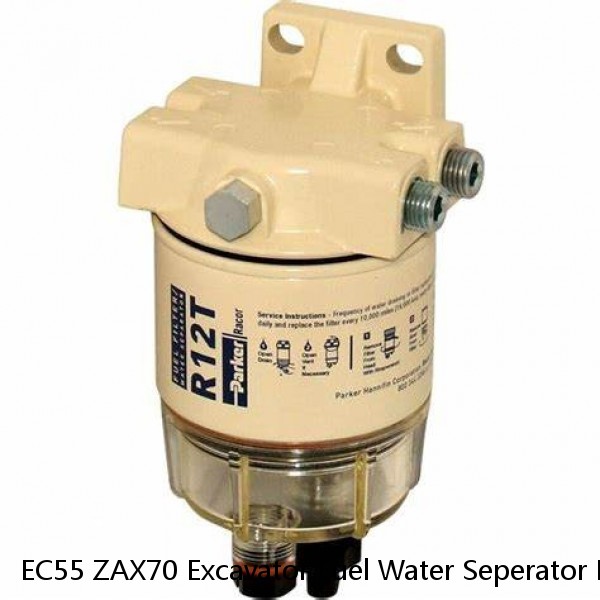 EC55 ZAX70 Excavator Fuel Water Seperator Engine Oil Filter #1 small image